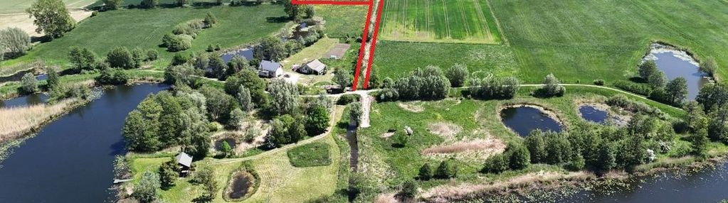 Tujsk działka budowlana nad rzeką