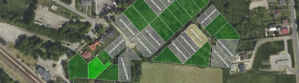 Działka budowlana koszęcin 981m2 słowików