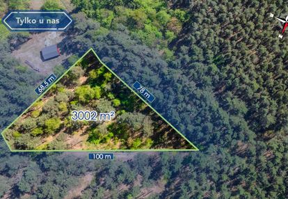 Działka letniskowa grodzisko gm.żytno