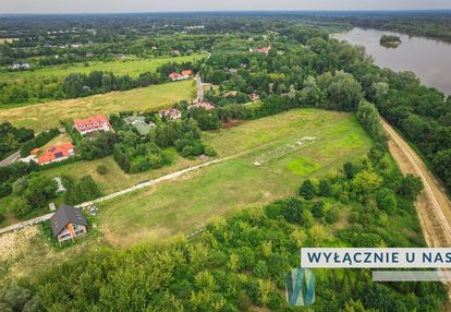 2000 m2 _urokliwa działka nad wisłą w łomiankach