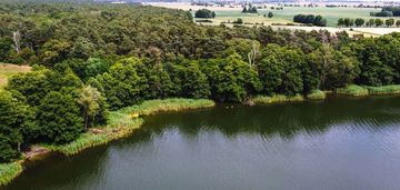 Działka przy jeziorze, blisko pniew