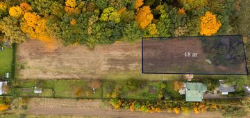 Działka budowlana 18ar | nisko, cicha i spokój |wz