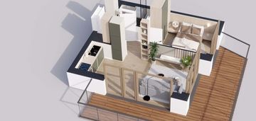 Sunrise park | mieszkanie nr 4.1 | 2 pokoje 32,56 m2 + balkon |