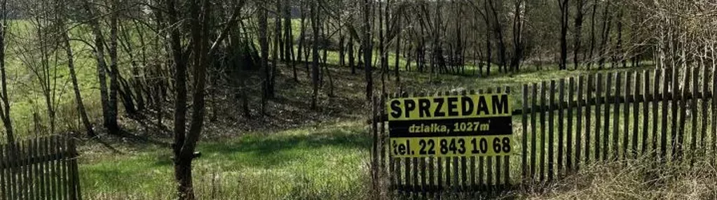 Działka na sprzedaż 1027m2