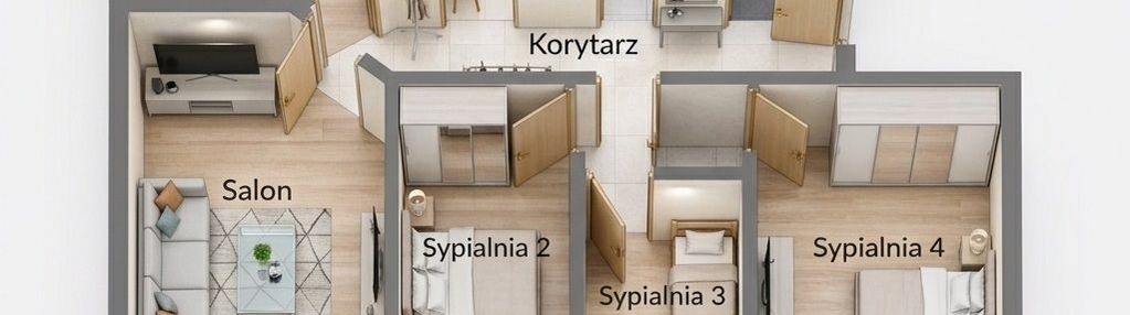 5 niezależnych pokoi w sercu miasta