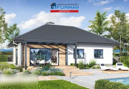 Dom w stanie surowym zamkniętym, krępsko