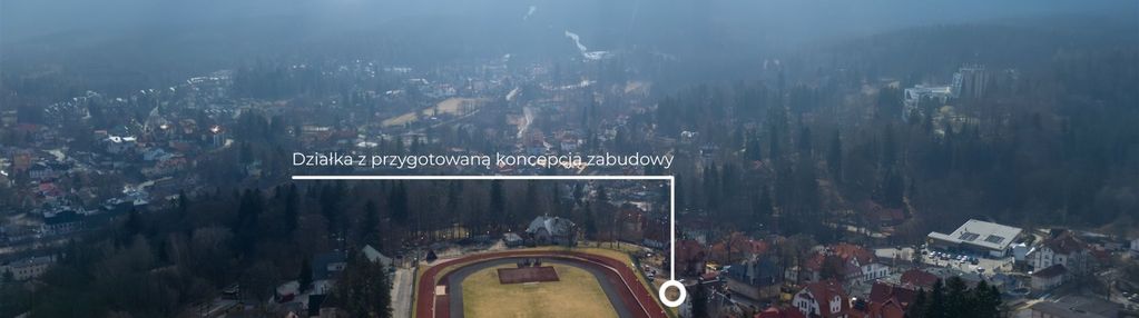 Uzbrojona działka w centrum miasta