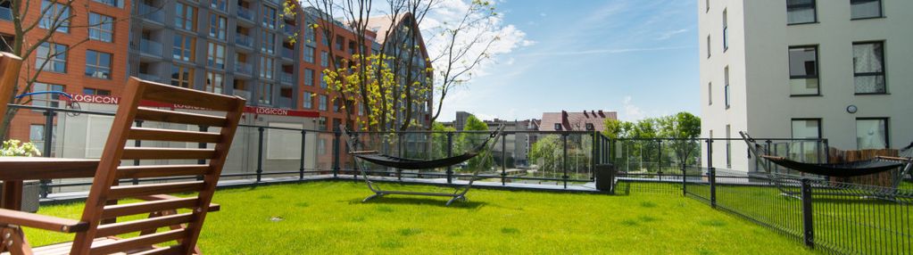 Apartament z intymnym ogrodem tuż nad motławą!