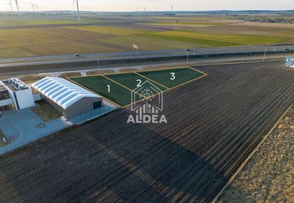Teren inwestycyjny przy drodze s5–5 min od żnina