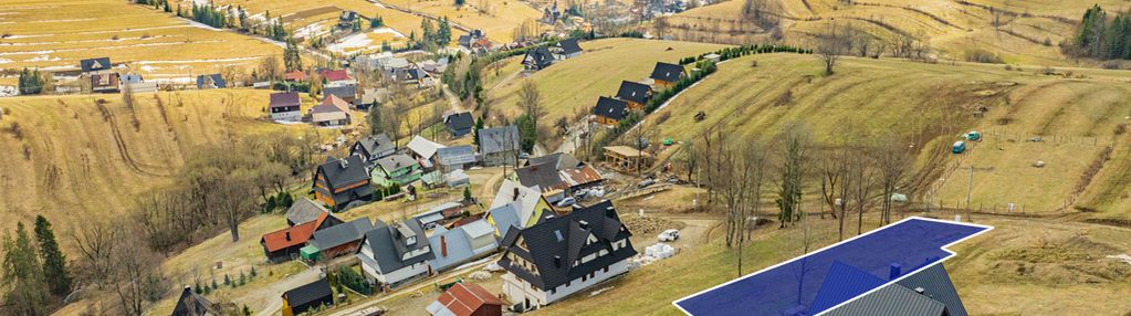 Działka z panoramą tatr  1070 m²