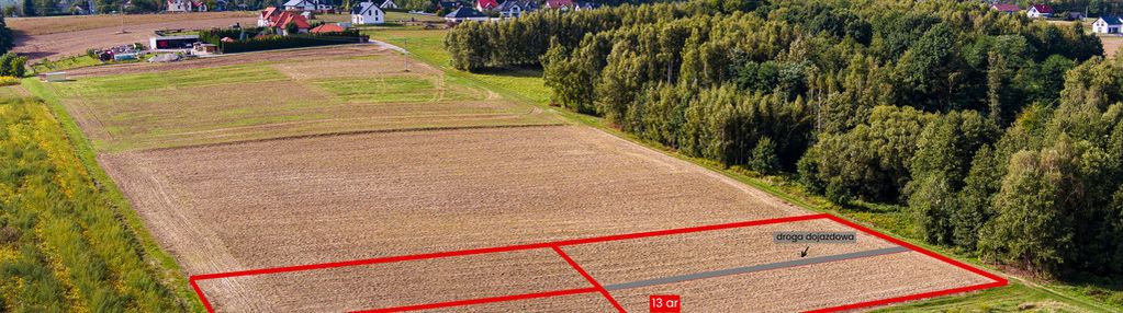 Na sprzedaż działka budowlana w dębnie