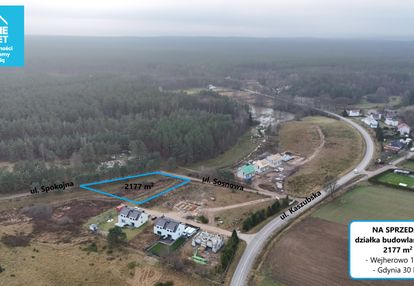 Działka budowlana 2177 m² przy lesie – domatówko