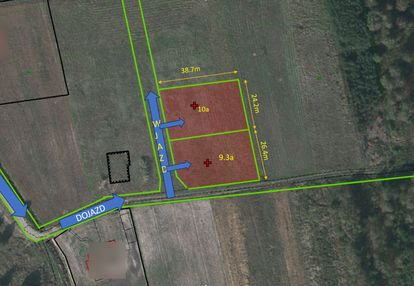 Działki do sprzedania 9.28a  - wysoka głogowska