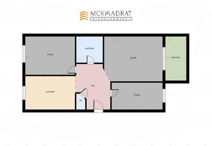 3 pokoje, nowe miasto, 66 m², do remontu, garaż,