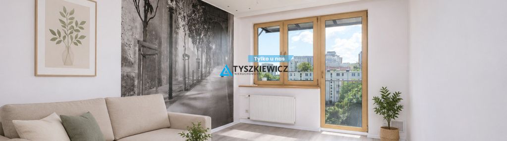 3 pokoje z balkonem, blisko morza i park reagana