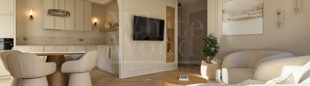 Luksusowy apartament w stylu japandi w oliwie