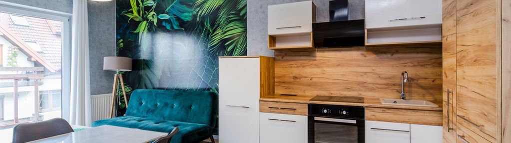 Przytulne 2 pokoje, osobna sypialnia, balkon