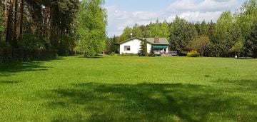 Działka 9130 m2 zabudowana domem 156 m2