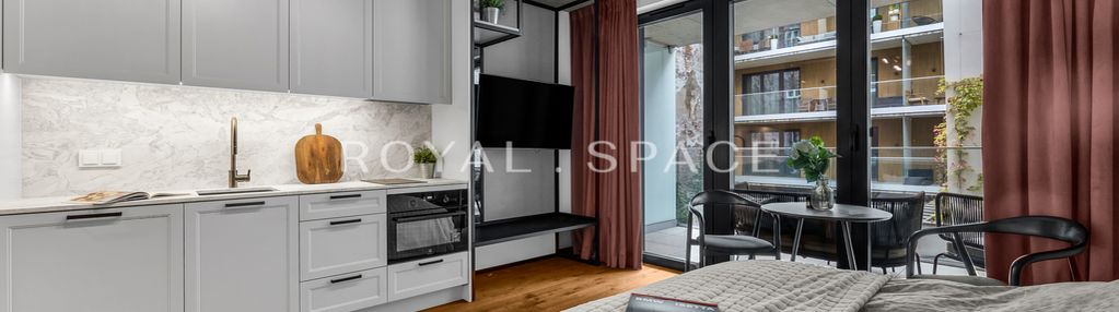 Studio z loggią i garażem na emilii plater 15!