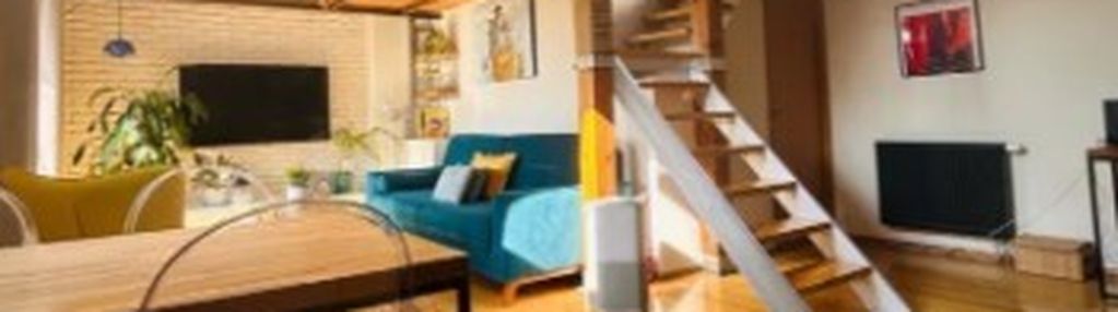 Dwupoziomowe mieszkanie na ursynowie