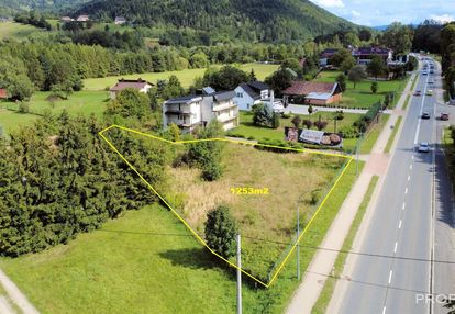 Nowy sącz nawojowa działka usługowa 1200m2