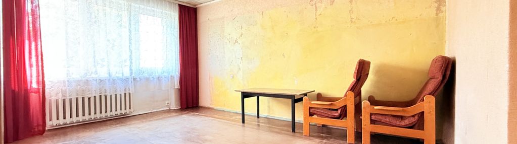 Mieszkanie 3 pokoje z balkonem | do remontu