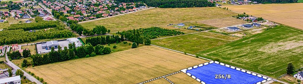 Działka inwestycyjna , pow 4.470 m², nr 256/8
