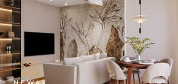 Apartament z ogródkami na woli justowskiej