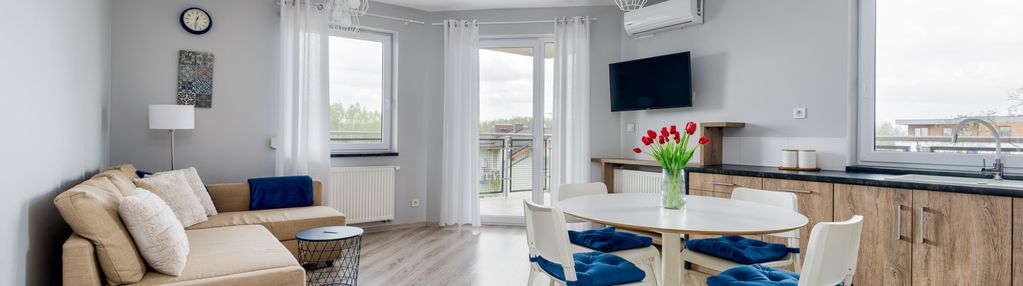 Gotowe do zamieszkania 2 pokoje z wielkim tarasem