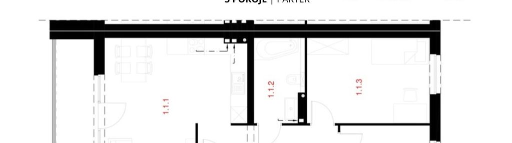 Nowe mieszkanie - 3 pokoje - wykończone