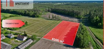Tylko u nas!4500 m² ciszy i zieleni–bory tuchols