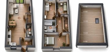 Dom przy lesie bez czynszu | 84,63 m² | promocja