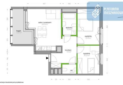 Oddane do użytkowania/ duże okna/loggia/