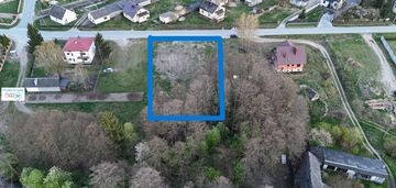 Duża, urokliwa działka budowlana 22 km od kielc.