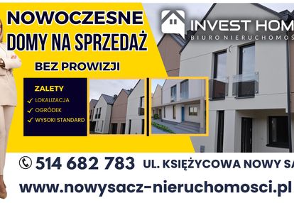 Nowoczesne domy w zabudowie szeregowej