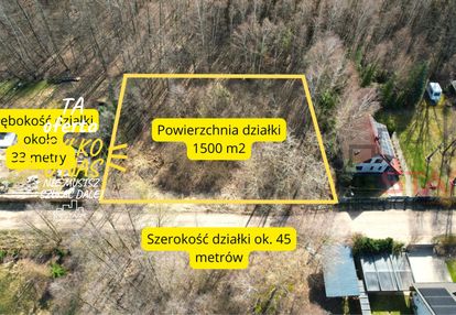 Działka budowlana 1500 m² – adamowizna