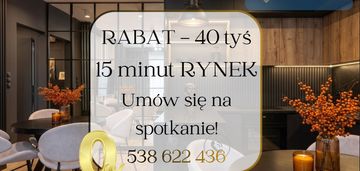 Kwadrat⚡blisko centrum⚡2 p do wydzielenia