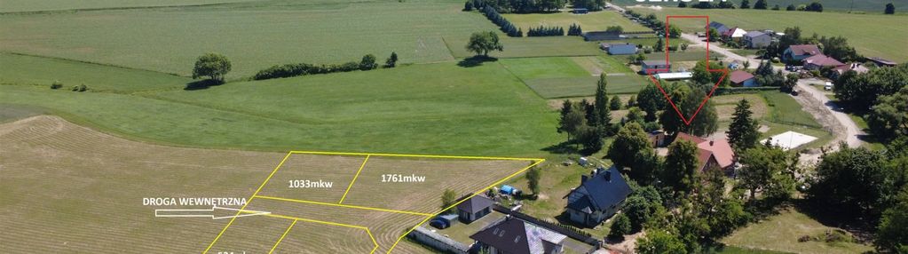 Działki budowlane na sprzedaż wiatrowo, wągrowiec