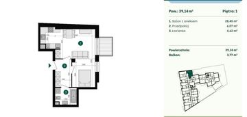 Mieszkanie w samym centrum łodzi