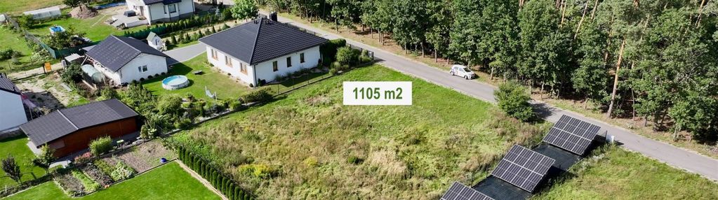 Działka, nowe iganie, ul. prądzyńskiego, 1105m2