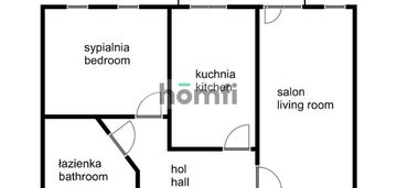 Ładne 2 pokojowe w centrum przy parku tołpy