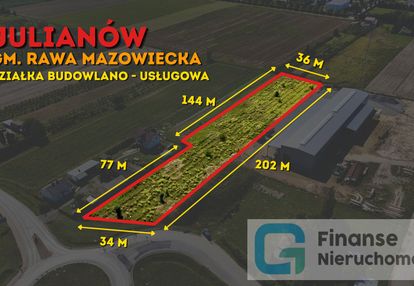 Działka budowlano-usługowo-produkcyjna | 7014,5 m²