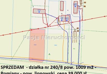 Działka pomiany
