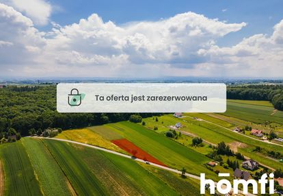 Działka tuż przy lesie z projektem i pnb- zielona