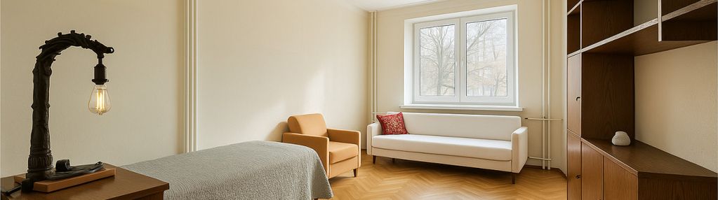 Ciche mieszkanie, 3 oddzielne pokoje winda