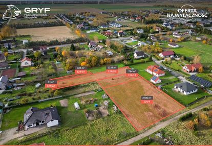 Na sprzedaż 5 działek z mpzp w łosinie