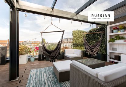 Penthouse z widokiem na główne miasto