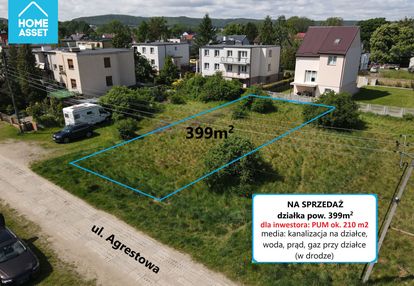 Idealna działka dom/usługi/dla dewelopera 399m2