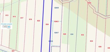 Działka budowlana, piękny krajobraz masłów