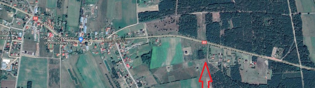 Działka budowlana olszyny